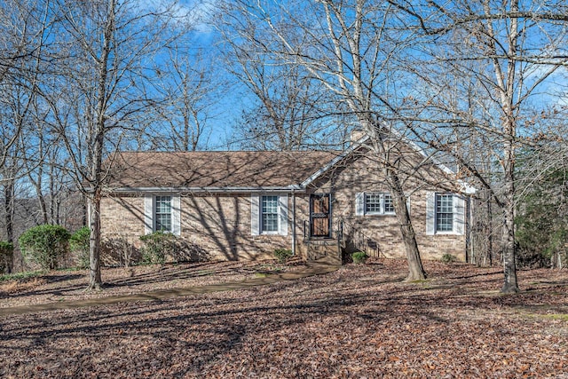 view of ranch-style home