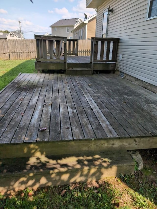 view of deck