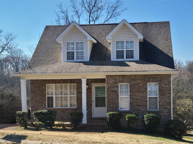 view of front of home featuring a porch