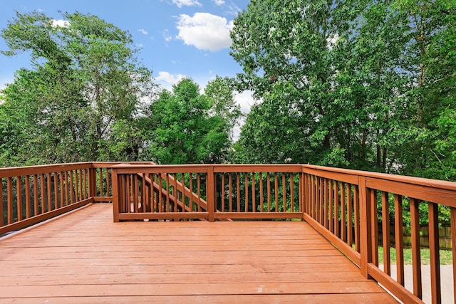 view of deck