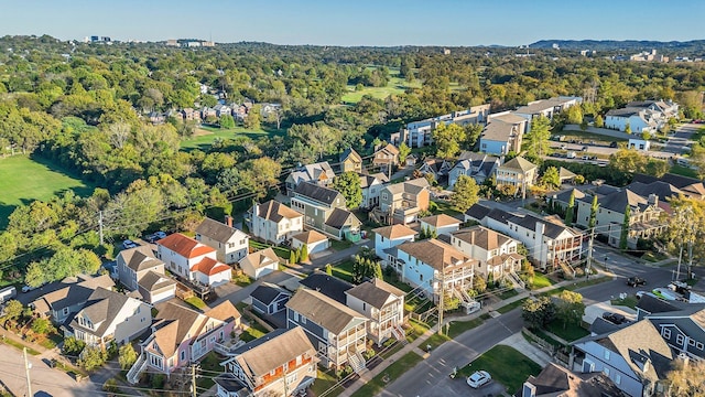 drone / aerial view