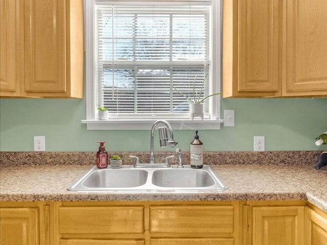 kitchen featuring sink