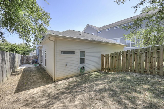 view of rear view of property