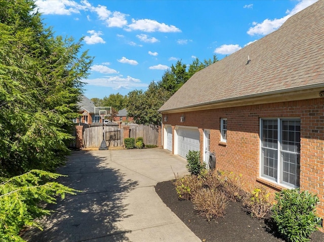 view of home's exterior