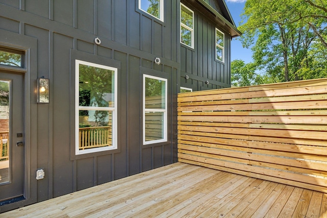 view of deck