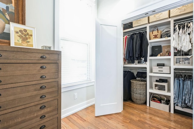 view of closet