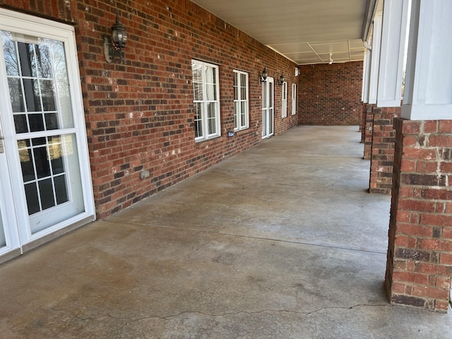 view of patio / terrace featuring covered porch