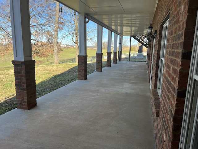 view of patio