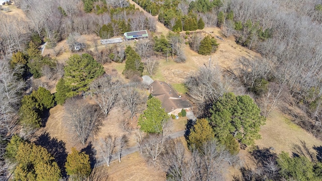 aerial view with a view of trees