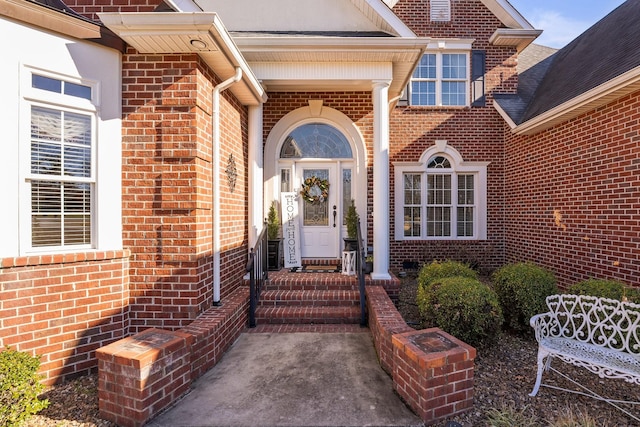 view of property entrance