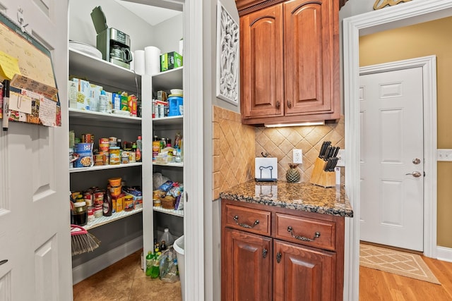 view of pantry