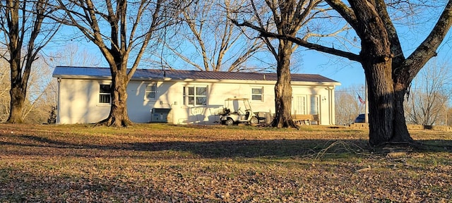 view of back of property