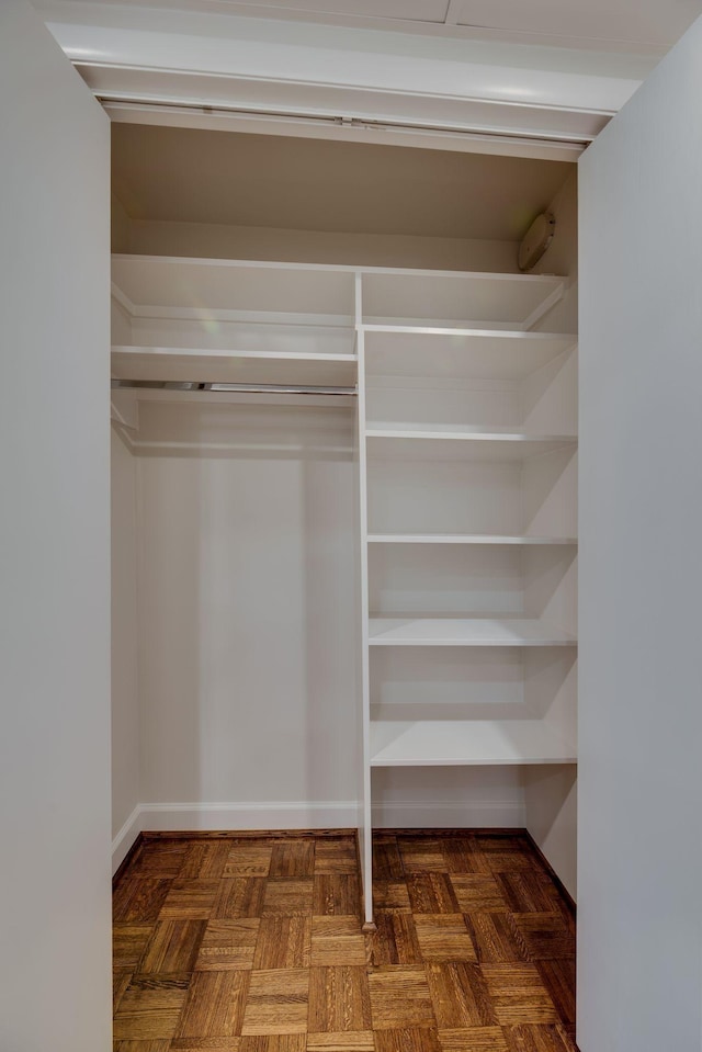 view of closet