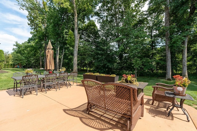 view of patio / terrace