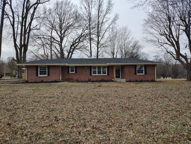 view of ranch-style home