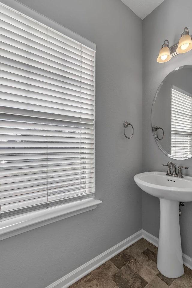 bathroom with a wealth of natural light