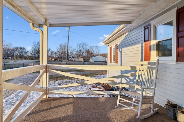 view of patio / terrace