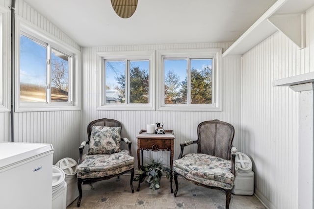 view of sitting room