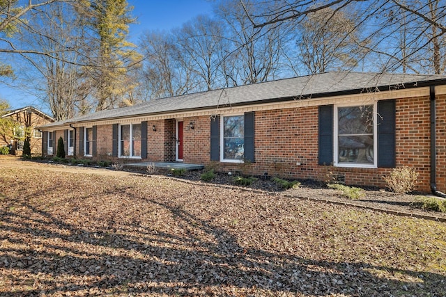 view of ranch-style home