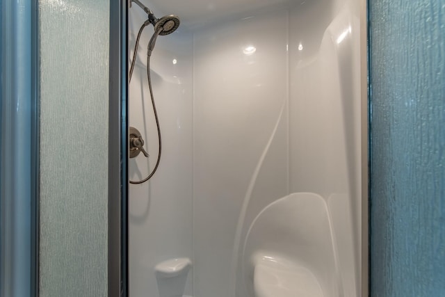 room details featuring walk in shower