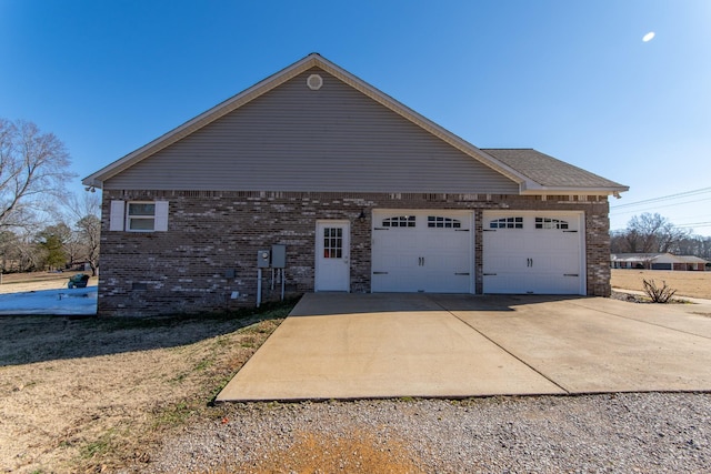 view of side of property