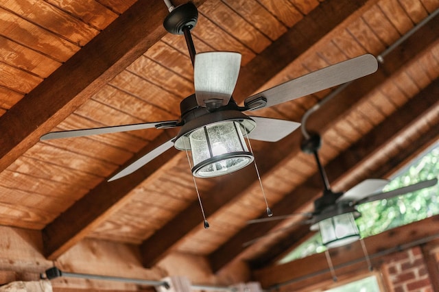 details with beam ceiling and wood ceiling