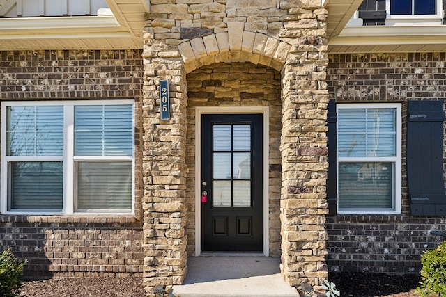 view of property entrance