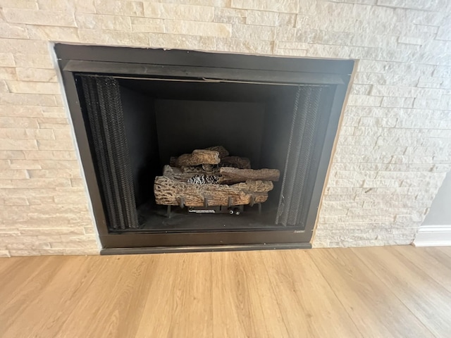 room details featuring hardwood / wood-style floors