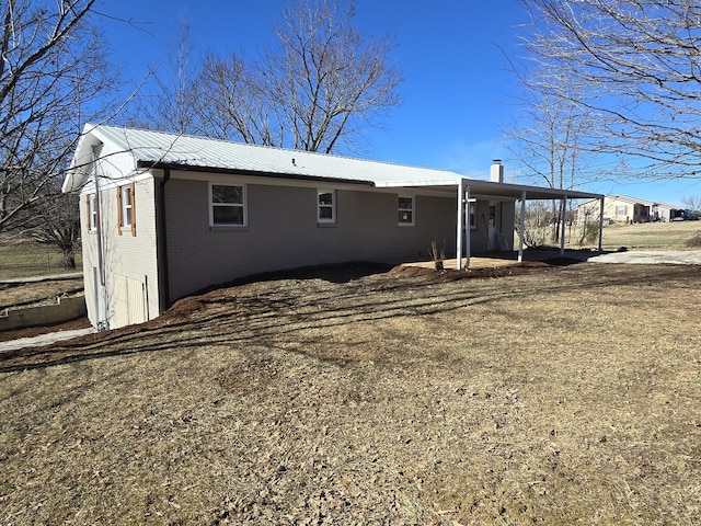 view of back of property