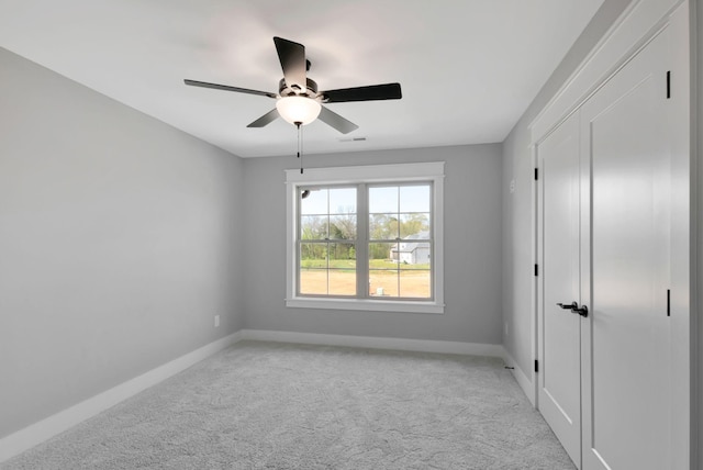 3025 Shady Forest Dr, Murfreesboro, TN 37128 - unfurnished bedroom featuring light carpet, baseboards, and a closet