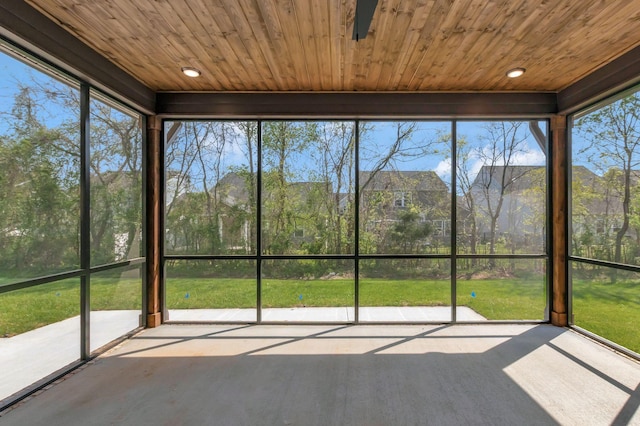 3025 Shady Forest Dr, Murfreesboro, TN 37128 - unfurnished sunroom with a healthy amount of sunlight