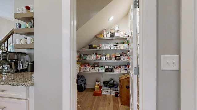 view of pantry