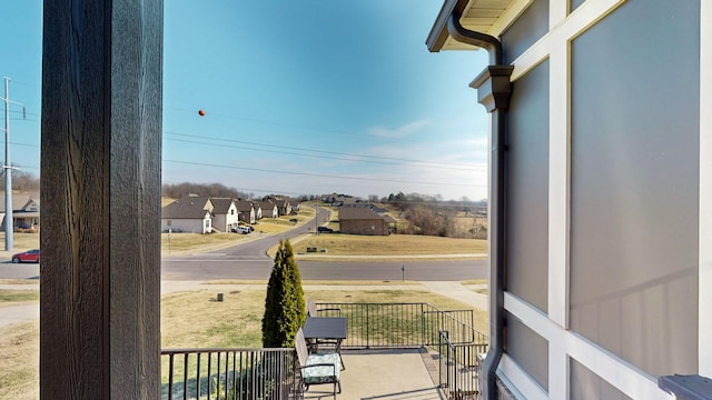 balcony with a porch