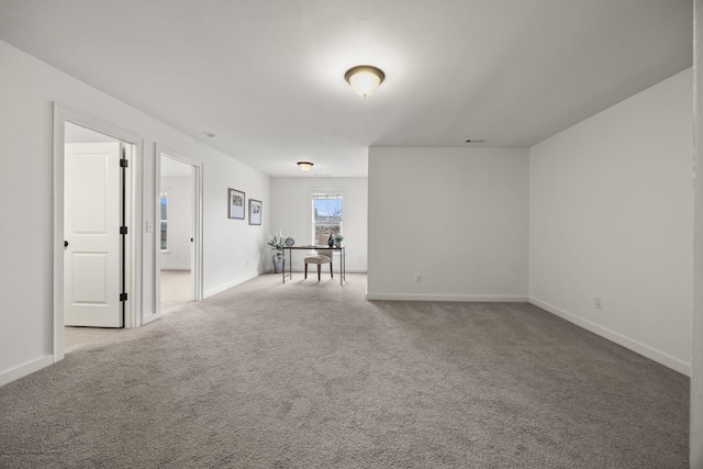 empty room featuring carpet