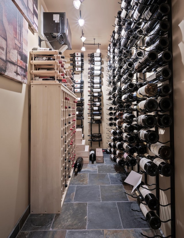 view of wine room