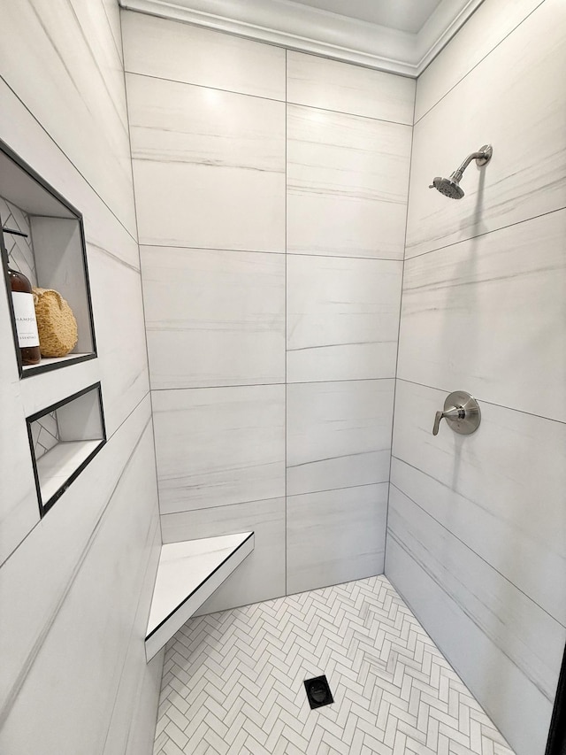 308 Griffey Ests, Clarksville, TN 37042 - full bathroom with a tile shower