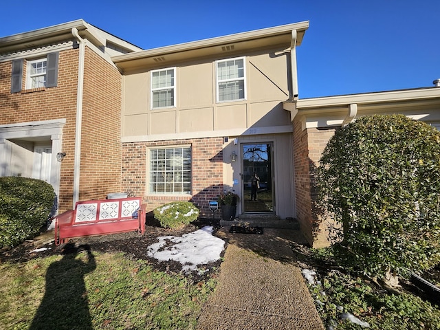 view of rear view of house