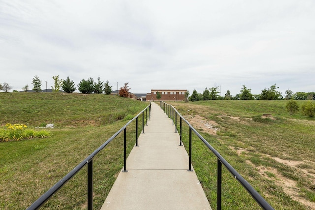 view of home's community with a rural view