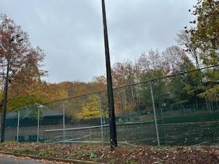 view of tennis court