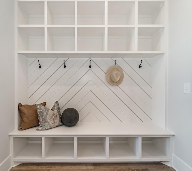 view of mudroom