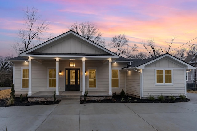 bungalow with a porch