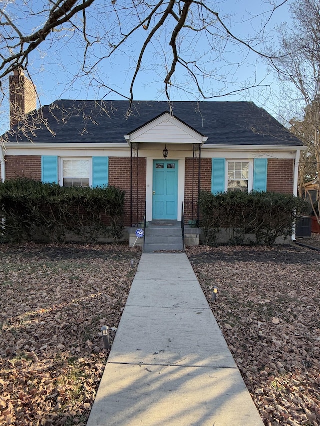 view of ranch-style house