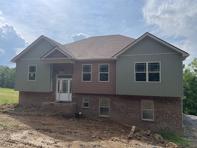 975 Palmyra Rd, Clarksville, TN 37040 - rear view of house with brick siding and roof with shingles