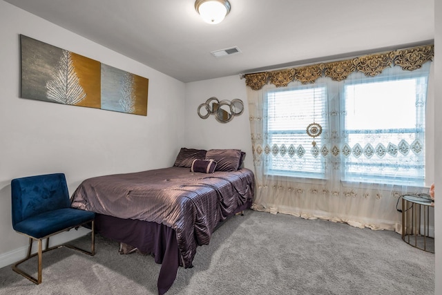 bedroom featuring carpet flooring