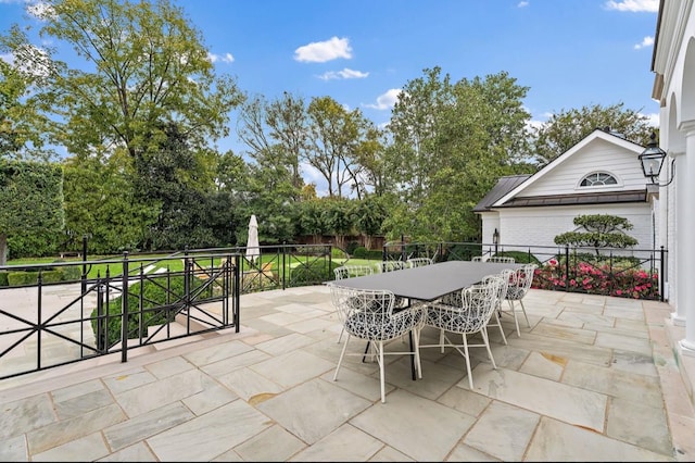 view of patio