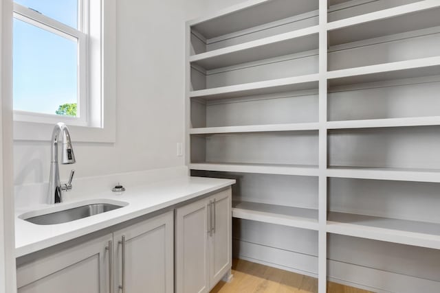 pantry with sink