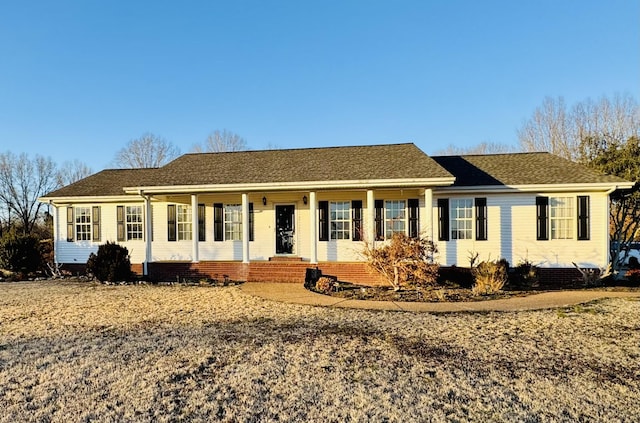 view of ranch-style house