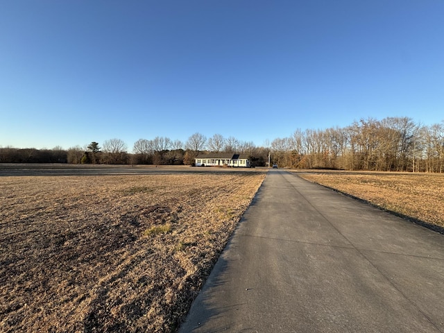 view of road