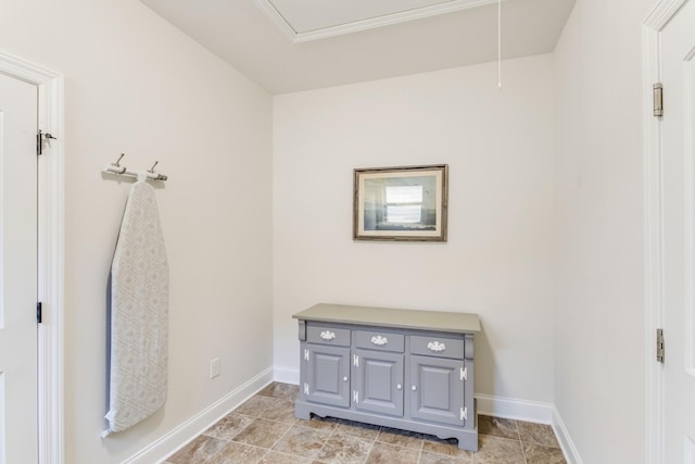 view of laundry room