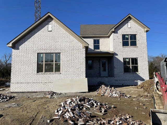 view of rear view of property